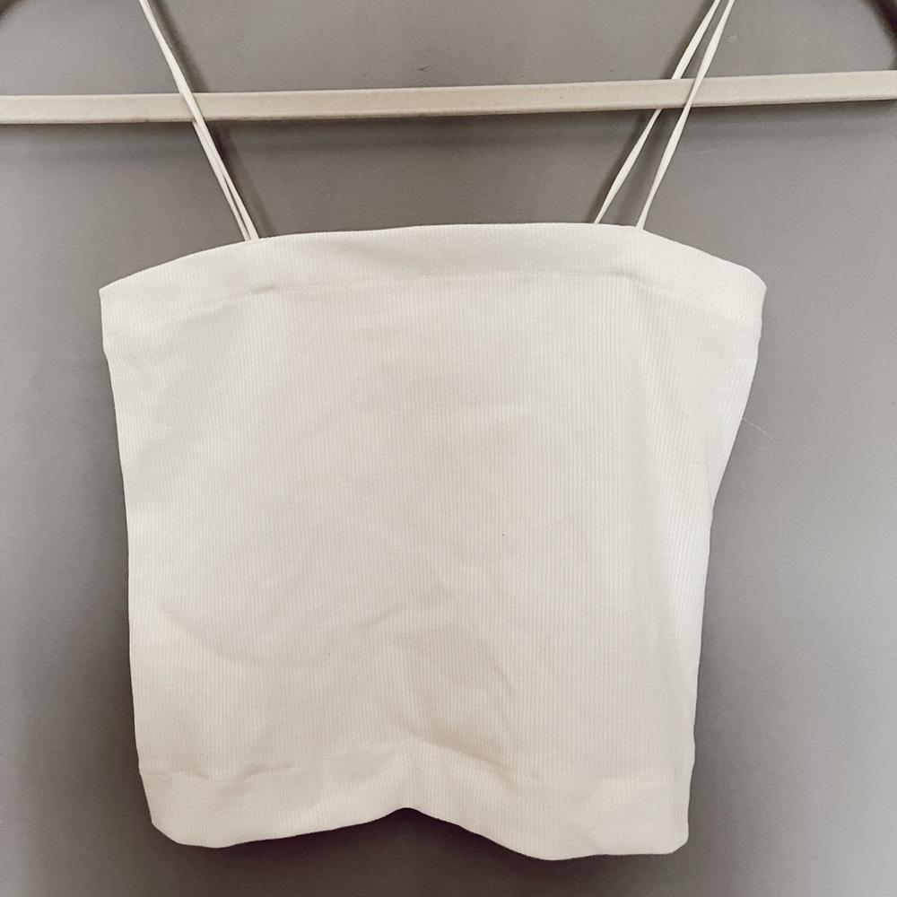 American Eagle white cami